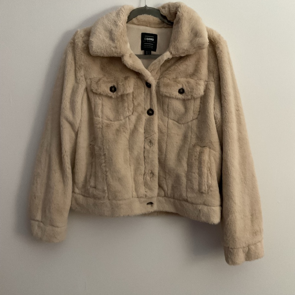 Ci Sono Tan Teddy Jacket